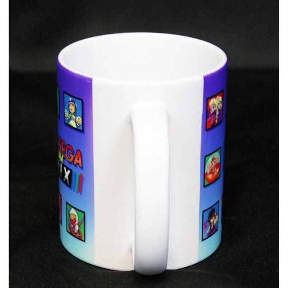 Vtg Sonic & Sega Fan Jam Remix Coffee Mug Cup Video Game Anime Dolphin Coatings - Picture 2 of 6